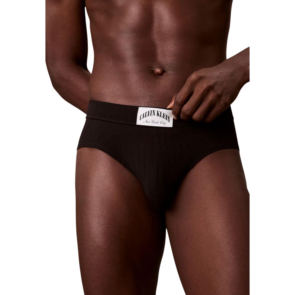 Calvin Klein Underwear Black Cotton Briefs