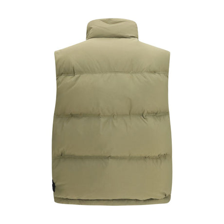 Stone Island Bicolor Polyamide Sleeveless Jacket