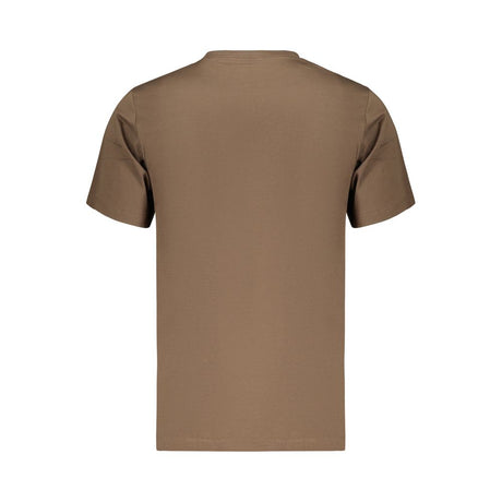 The North Face Brown Cotton Men's T-Shirt