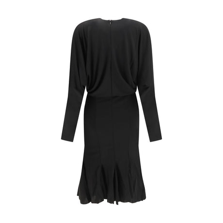 Jacquemus Black Acetate Casual Dress