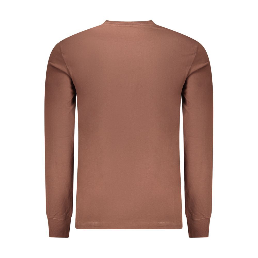 Timberland Brown Cotton Men's T-Shirt