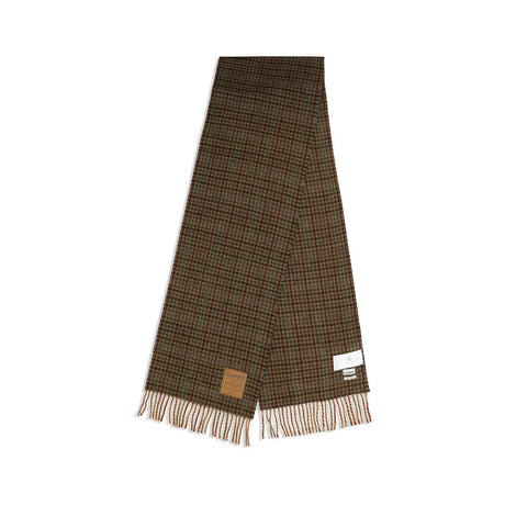 Ganni Brown Wool Oves Aries Scarf
