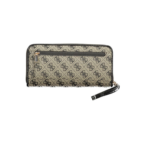 Guess Jeans Black Polyester Wallet