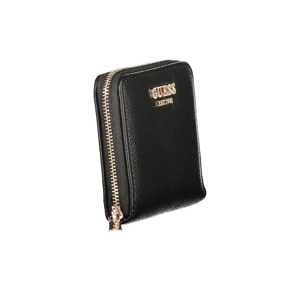 Guess Jeans Black Polyurethane Women's Wallet