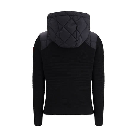 Canada Goose Black Wool Oves Aries Full-Length Jacket