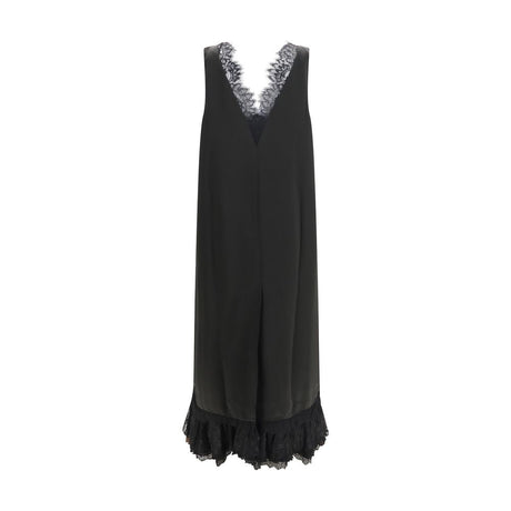 Ganni Black Acetate Casual Dress
