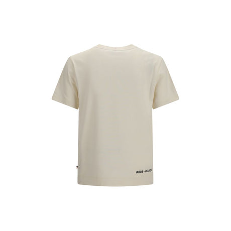Moncler Grenoble Beige Cotton T-Shirt