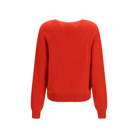 SA SU PHI Red Cashmere Sweater