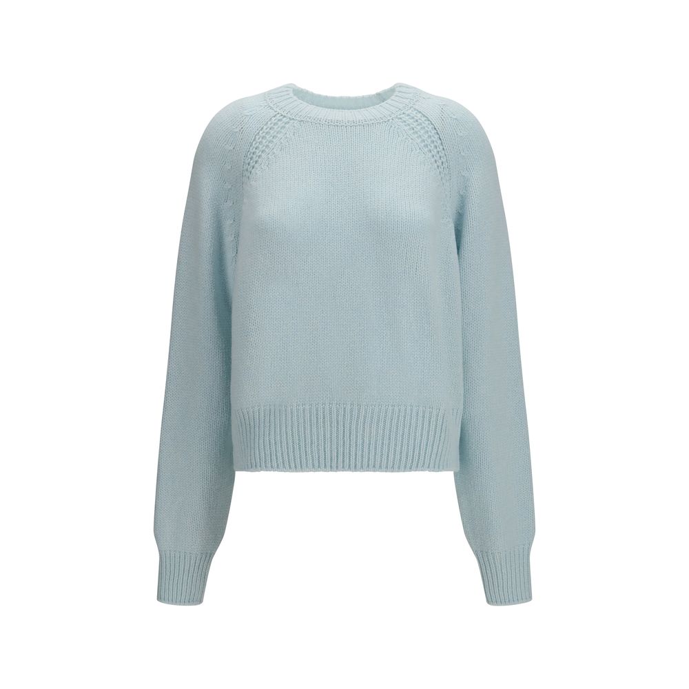 SA SU PHI Blue Cashmere Sweater