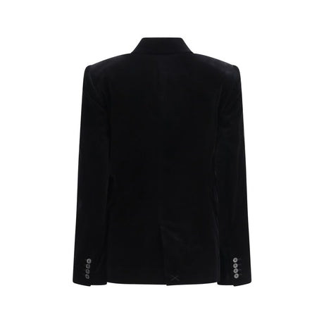 Khaite Black Cotton Jacket