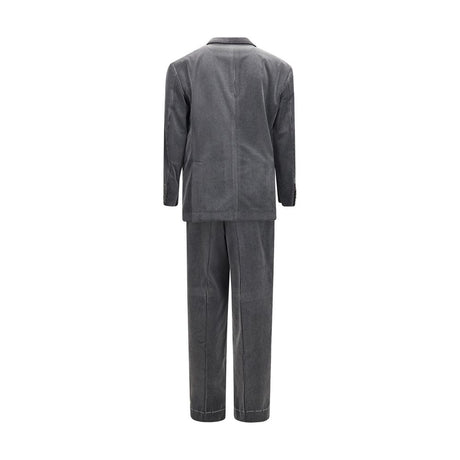 Brunello Cucinelli Gray Cotton Suit