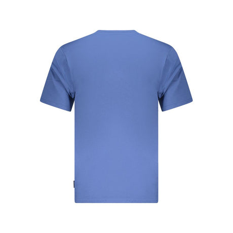 Converse Blu Cotton Men's T-Shirt