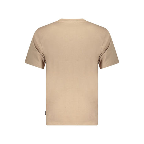 Converse Beige Cotton Mens T-Shirt