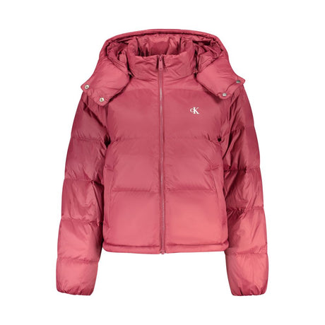 Calvin Klein Rosso Nylon Women's Jacket