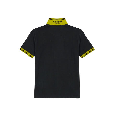 Baldinini Trend Blue Cotton Men Polo Shirt