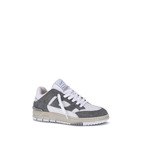 Axel Arigato Gray Calf Leather Bos Taurus Athletic Sneakers
