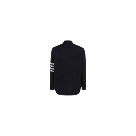 Thom Browne Blue Wool Oves Aries Dress Shirt