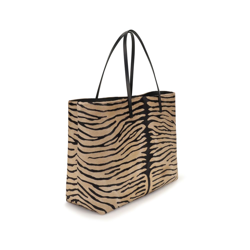 Fendi Beige Calf Leather Bos Taurus Shoulder Bag