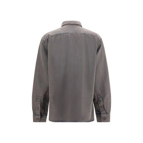 Deperlu Gray Denim Shirt