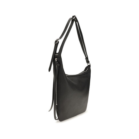 Fendi Black Calf Leather Bos Taurus Shoulder Bag