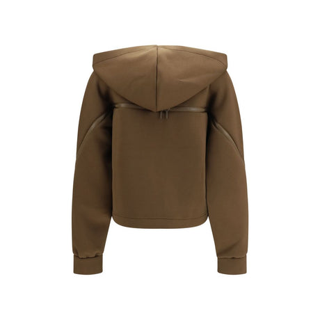 Wolford Brown Polyester Hoodie
