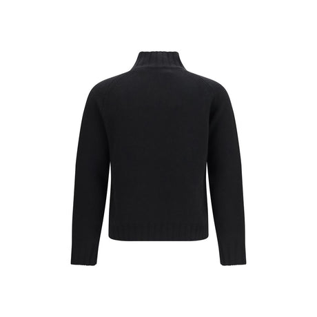 Aragona Cashmere Black Cashmere Sweater