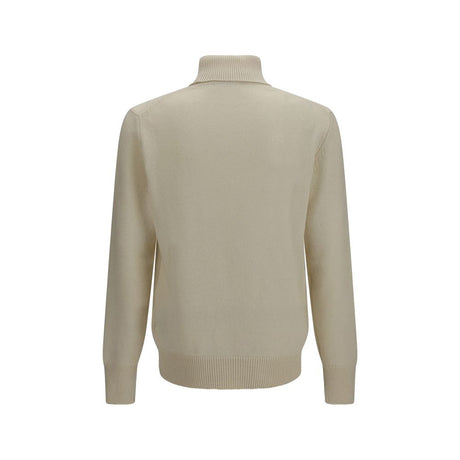 Aragona Cashmere White Cashmere Sweater