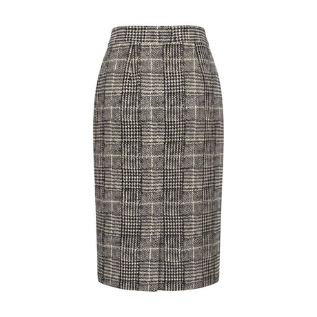 Baldinini Trend White Cotton Women Skirt