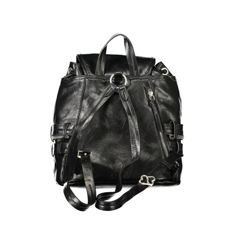 Desigual Black Polyurethane Womens Backpack