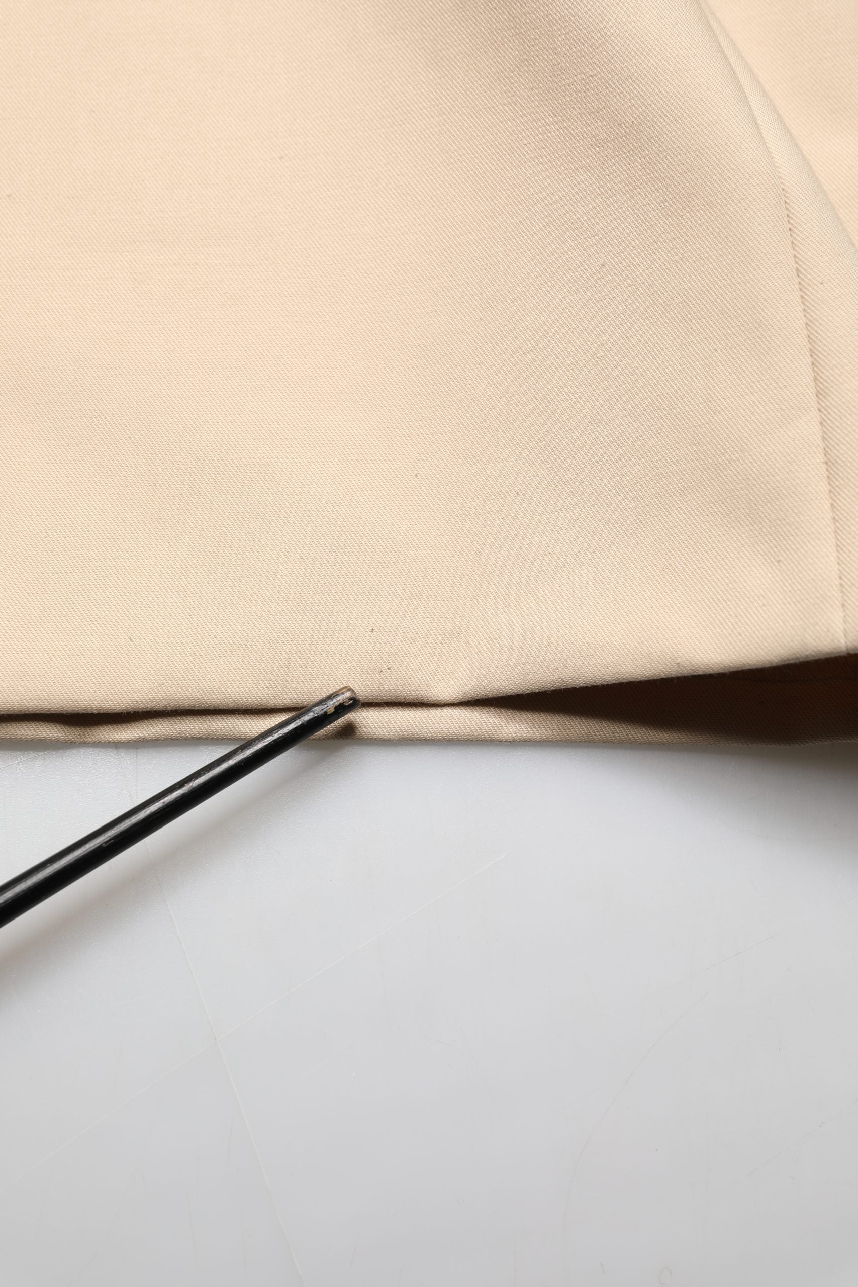 Dolce & Gabbana Beige Cotton Straight Men Formal Dress Pants