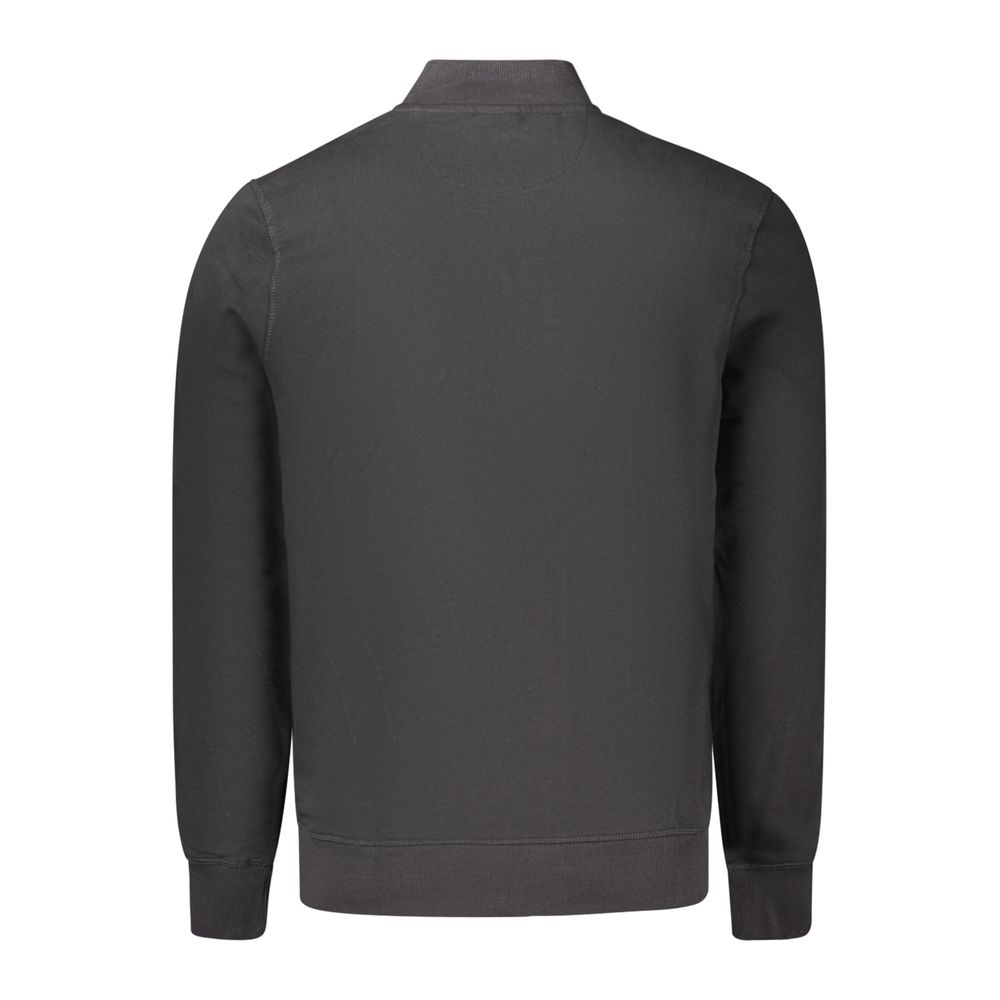 North Sails Black Cotton Men's Sweatshirt