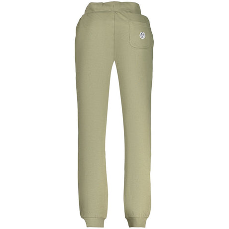 North Sails Green Cotton Joggers (Workout Pants)