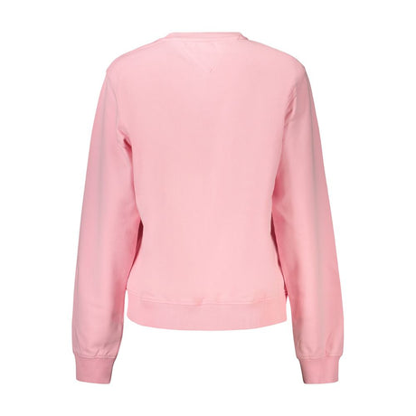 Tommy Hilfiger Pink Cotton Women's Sweatshirt
