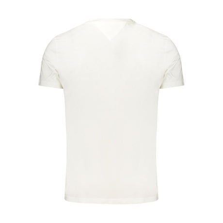 Tommy Hilfiger White Cotton Men's T-Shirt