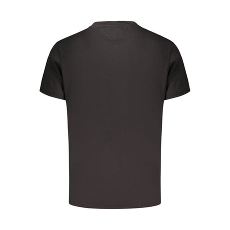 Tommy Hilfiger Black Cotton Men's T-Shirt