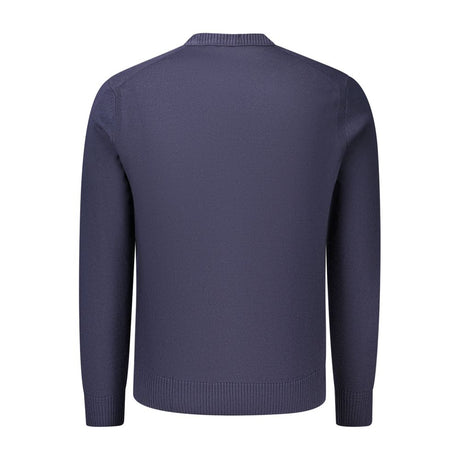 Hugo Boss Blue Wool Sweatshirt