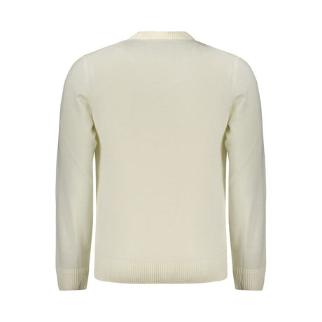 Hugo Boss White Wool Sweatshirt