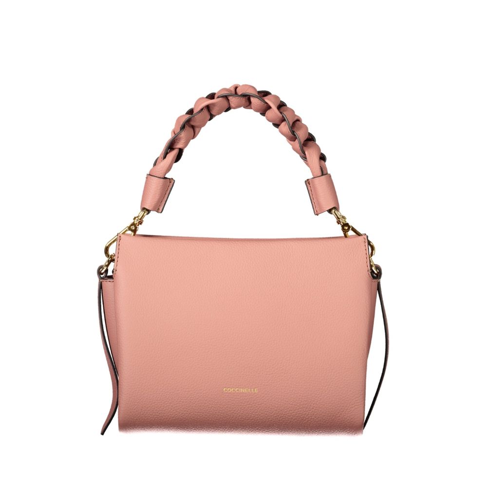 Coccinelle Pink Leather Handbag