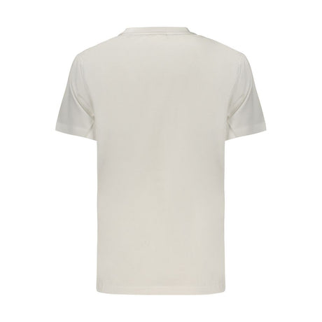 Desigual White Cotton T-Shirt