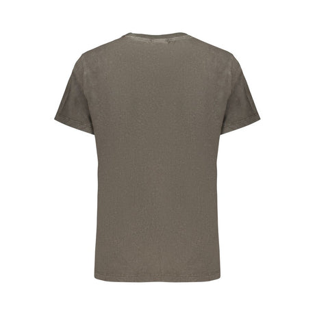 Desigual Gray Cotton T-Shirt