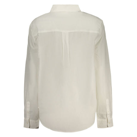 Desigual White Cotton Dress Shirt