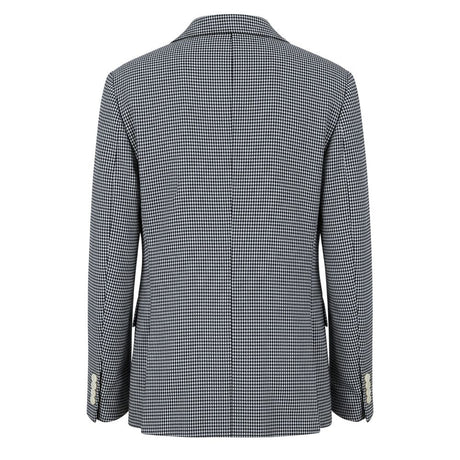 Roberto Pepe Luxury Blue Cotton Men Jacket