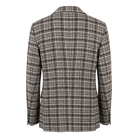 Roberto Pepe Luxury Brown Cotton Men Jacket