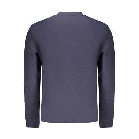 Hugo Boss Blue Cotton Mens Shirt
