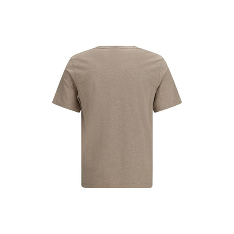 Maison Kitsuné Beige Cotton T-Shirt