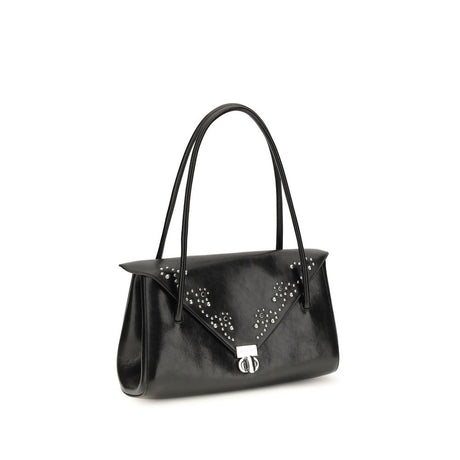 Marni Black Calf Leather Bos Taurus Shoulder Bag