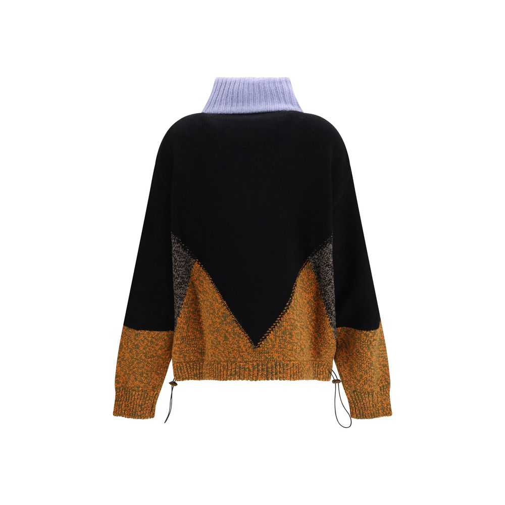 Marni Multicolor Wool Oves Aries Full-Length Jacket