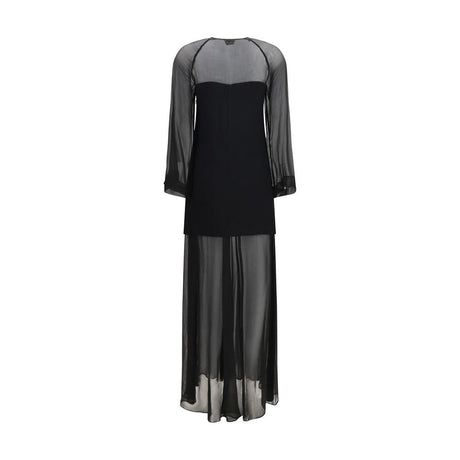 Forte_Forte Black Viscose Casual Dress