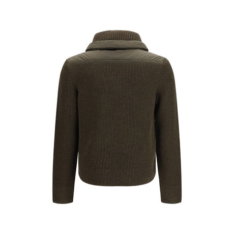 Moncler Grenoble Brown Wool Oves Aries Sweatshirt