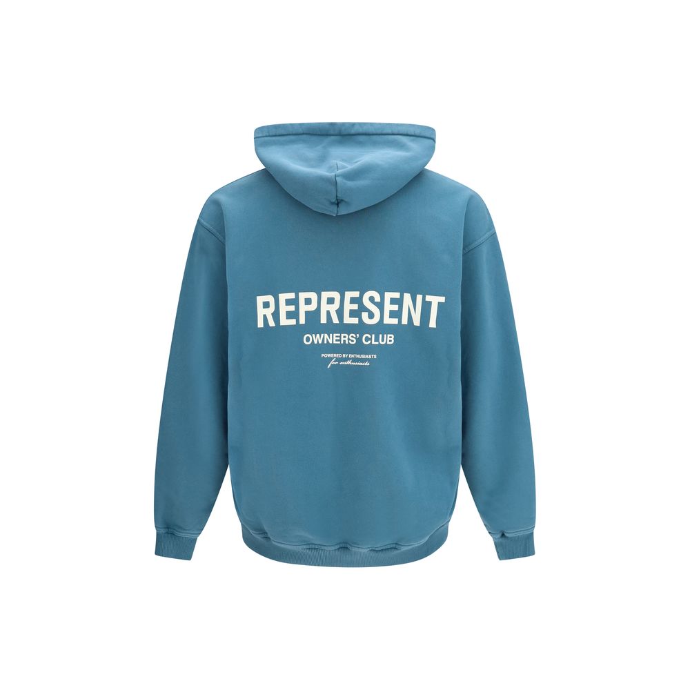 Represent Blue Cotton Sweatshirt